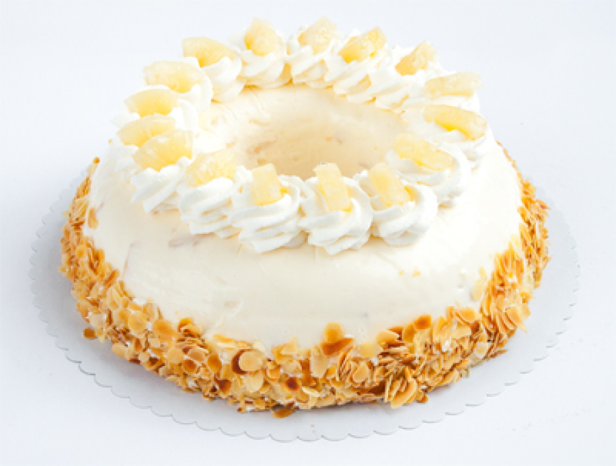 Ananas-Sahne-Ring