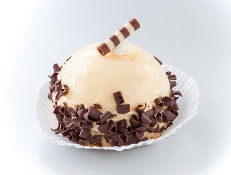 Kuppel-Sahnedessert Eierlikör