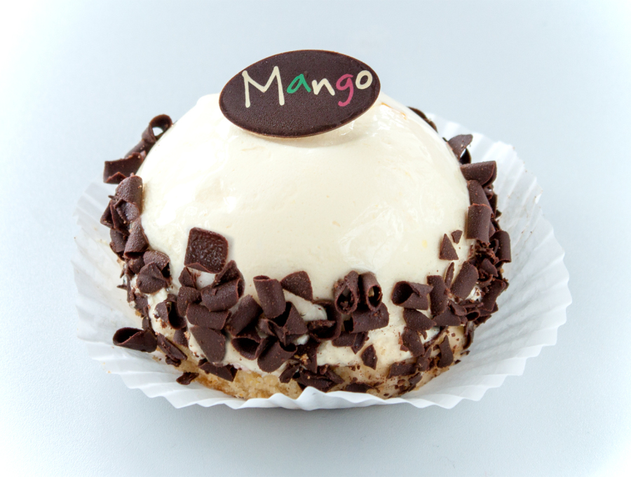 Kuppel-Sahnedessert Mango