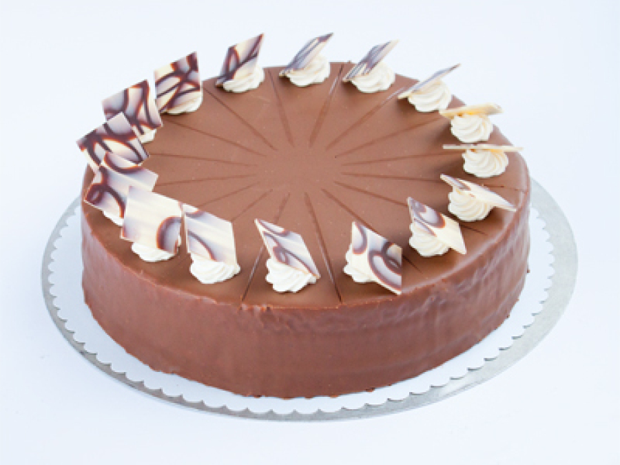 Nougat-Weinbrand-Torte