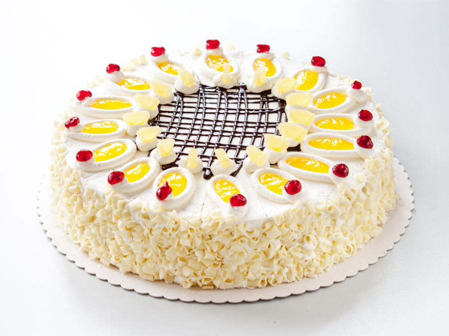 Zitronencremetorte